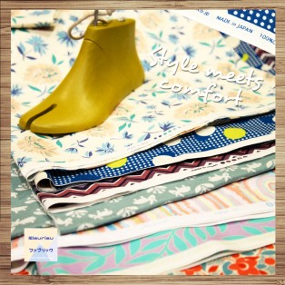 Risurisu / Shoe in Wonderland / Handmade / Japanese Fabric / RS3988B