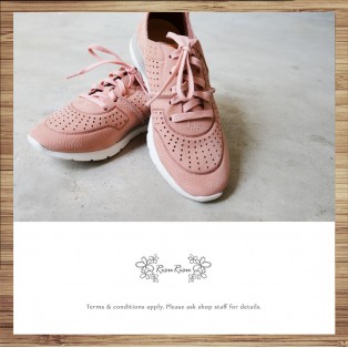 Sneakers / Leather / Retro handmade leather / Pink color / RS4000C