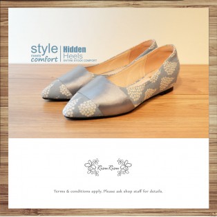 Cladding / decorative / ファブリック Fabric / minimalist leather shoes / RS5027B