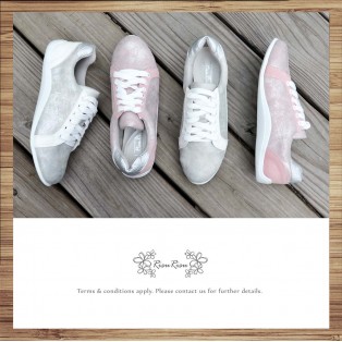 Light Pink Beam / Lace up trainers / Insole With Soft Cushions  / Sports Shoes / RS5802A