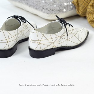 Striatum loafer | Handmade | White Leather | RS6020B