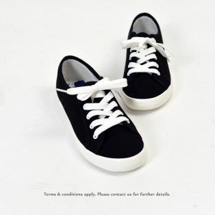 ★ NEW ★ Sneaker collection | Lace-up casual shoes | Insole With Soft Cushions | Black | RS6268B