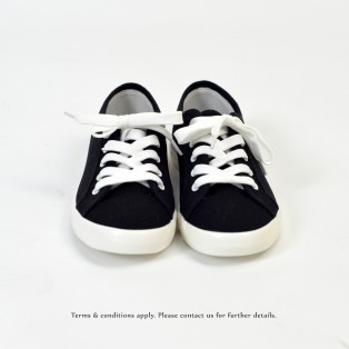 ★ NEW ★ Sneaker collection | Lace-up casual shoes | Insole With Soft Cushions | Black | RS6268B