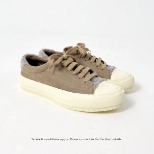 Wool Sneaker collection | Lace-up casual shoes | Insole With Soft Cushions | Grey | RS6827A