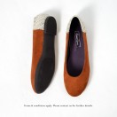 Round Toe | Japanese Woven Flat | Comfort & Lightweight | Handmade | Casual Shoes | Brown | RS6877B