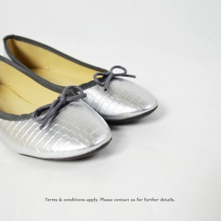 Mono Color | Ballarinas | Flats | Easy Match | Sliver | RS6889B