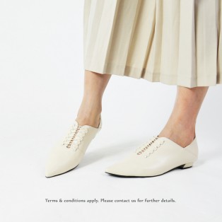 Structure Minimalist Leather Shoes | Sheepskin | Off White | RS6930B