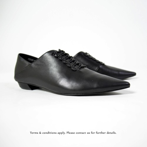 Structure Minimalist Leather Shoes | Sheepskin | Black | RS6930A