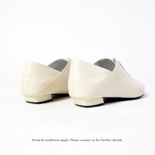 Structure Minimalist Leather Shoes | Sheepskin | Off White | RS6930B