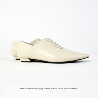 Structure Minimalist Leather Shoes | Sheepskin | Off White | RS6930B