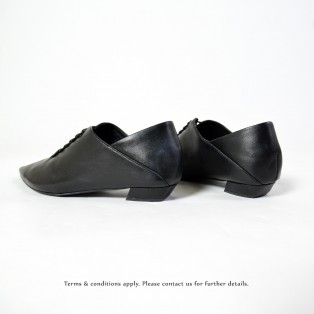 Structure Minimalist Leather Shoes | Sheepskin | Black | RS6930A