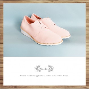 Pink / Insole With Soft Leather / Casual Shoes / Sports Shoes / RS8292B