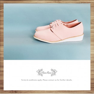Pink / Insole With Soft Leather / Casual Shoes / Sports Shoes / RS8292B